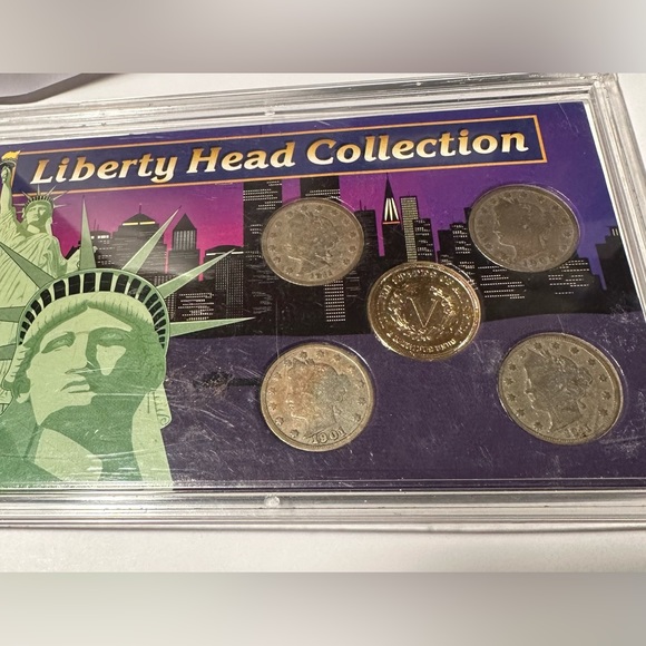 Liberty Head Nickel Collection with COA - Picture 1 of 5